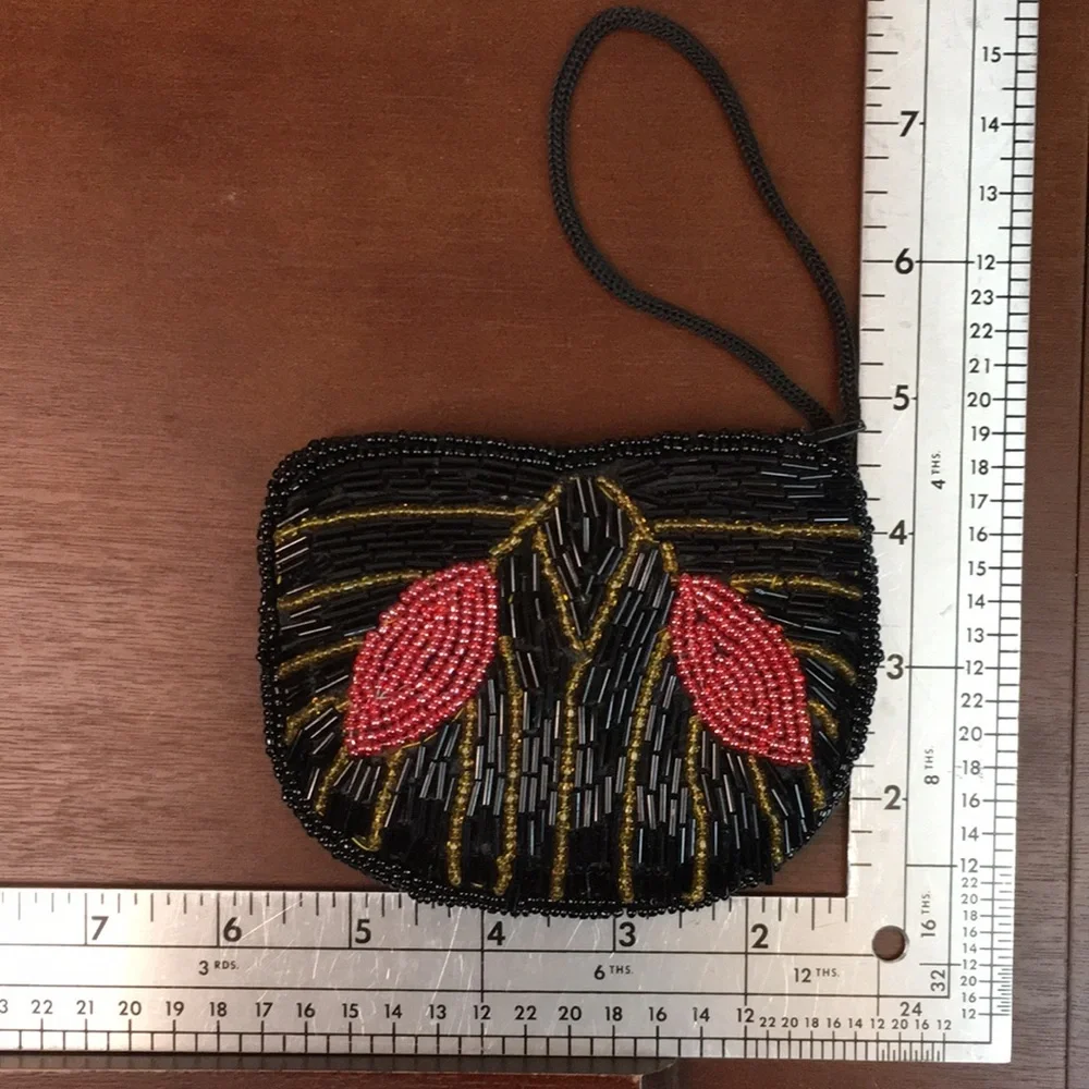 Vintage Beaded Coin Purse